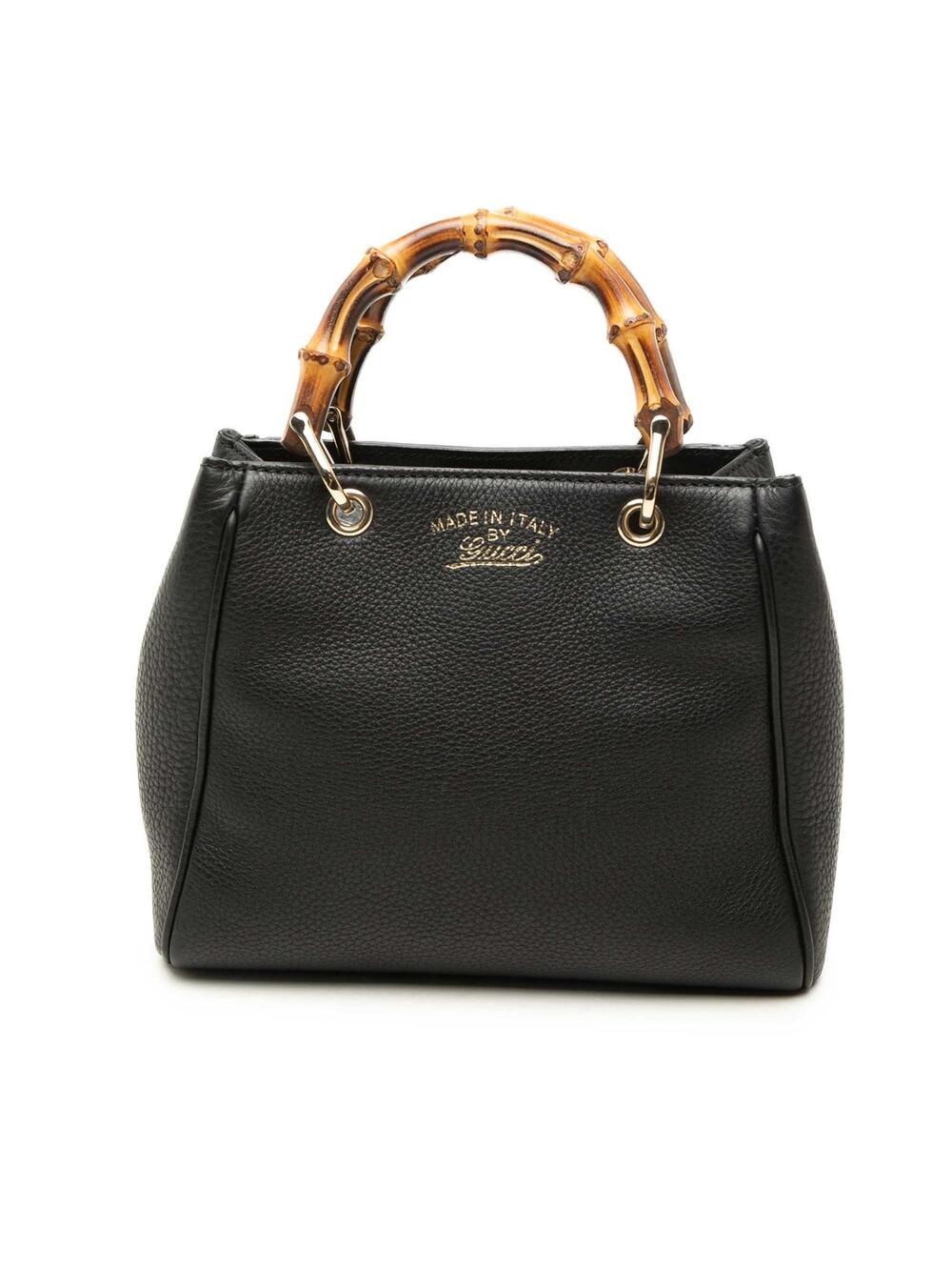 Gucci Mini Calfskin Bamboo Shopper #362389G73B